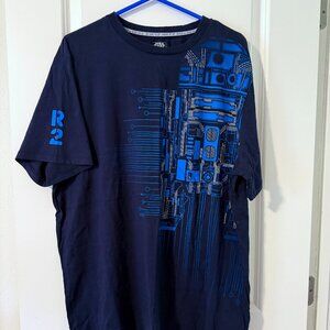 Disneyland Resort Star Wars Galaxy's Edge Droid Depot Grand Opening R2-D2 Shirt